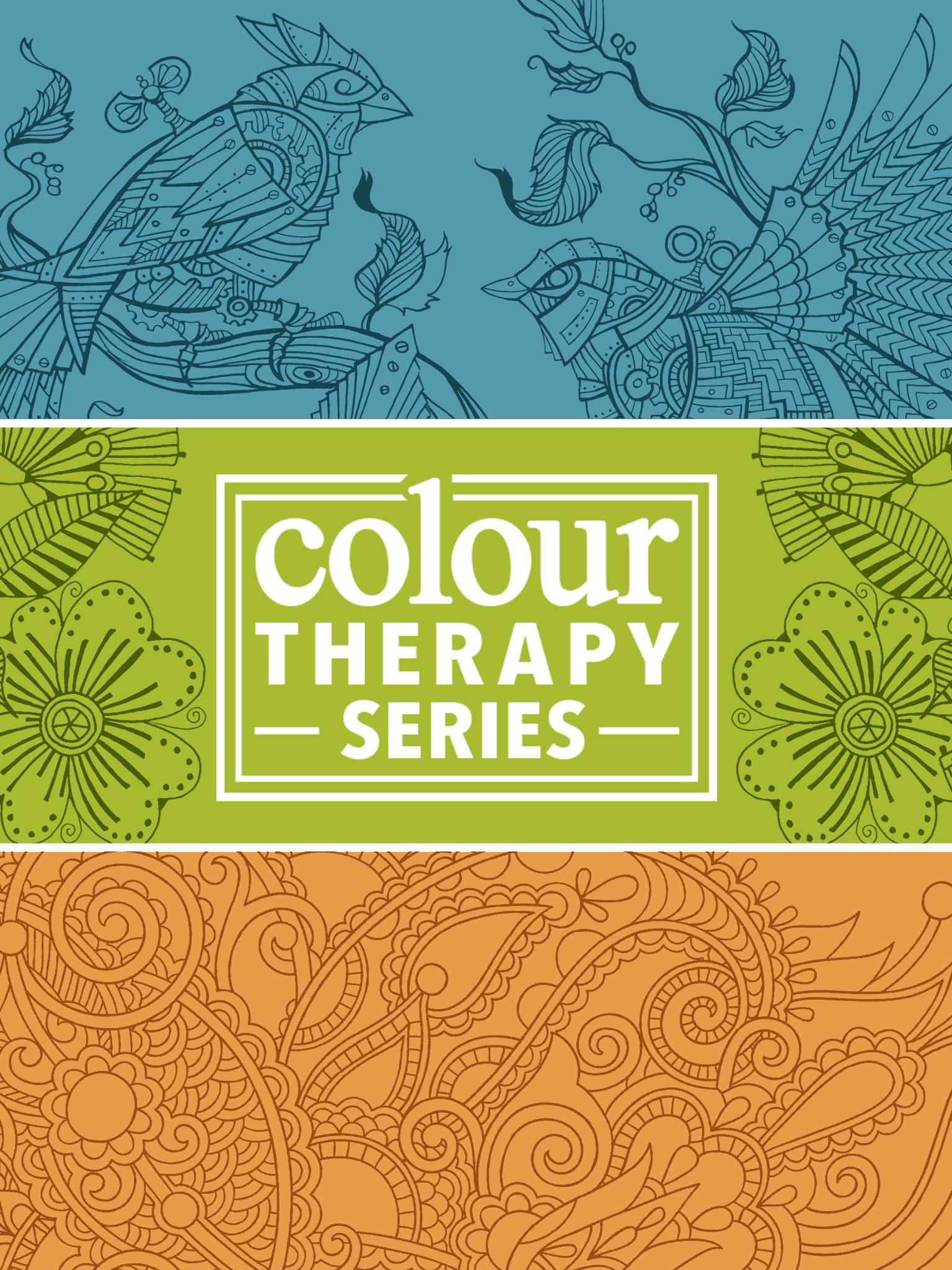 iTunes app for the Art Therapy adult colouring book series